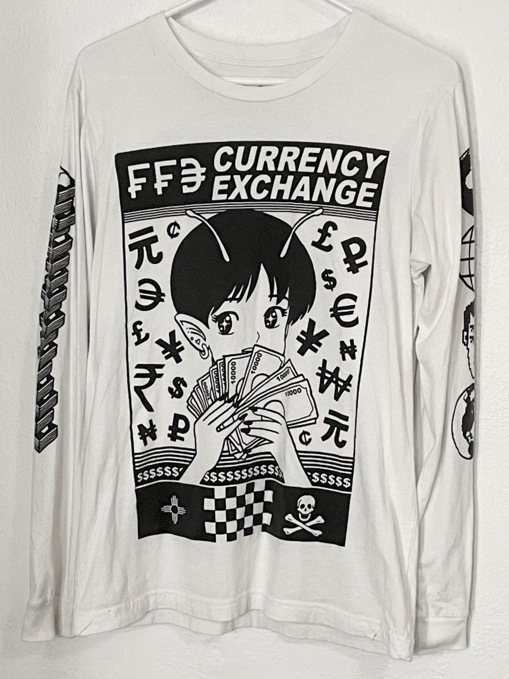 Meow Wolf Omega Mart Long Sleeve Alien Girl Teeshirt